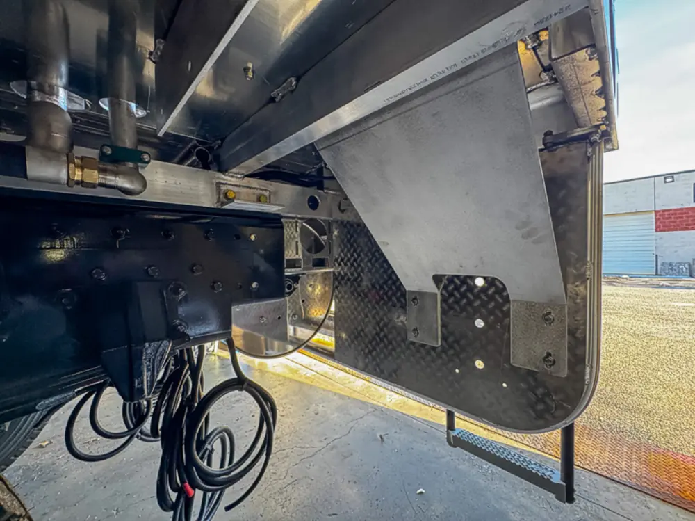 Rear module view with chevron panel pieces, photo 95 of 303.